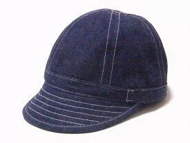 WAREHOUSE[ウエアハウス] デニムキャップ 5242 DENIM CAP デニム 帽子 キャップ (インディゴ/NON-WASH)