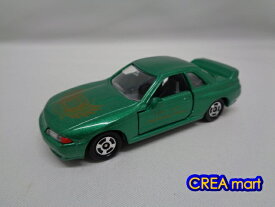 イベント会場 SKYLINE【中古】ニッサン スカイライン GT-R Vスペック R32 緑 [絶版トミカ]