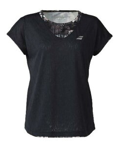 2025NtĔf Babolat o{ ejXEFA fBX PURE SHORT SLEEVE SHIRT@PURE V[gX[uVc BWG5324 BK00