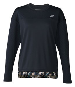 2026�N�t�Ĕ������f�� Babolat �o�{�� �e�j�X�E�F�A ���f�B�X PLAY LONG SLEEVE SHIRT LOOSE FIT �����O�X���[�u�V���c ���[�Y�t�B�b�g BWP6523
