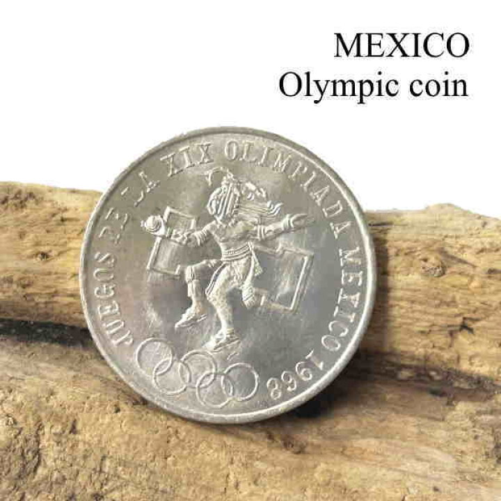 楽天市場】coin-72 メキシコ オリンピック記念銀貨 25 ペソ 1968年 