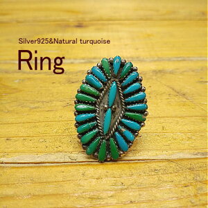 ^[RCYO NX^[18Silver925&Natural turquoiseCfBAX^C