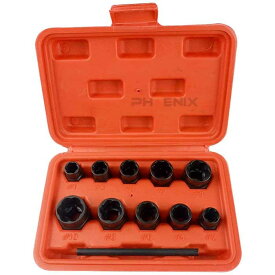 CL3143 ナットツイスター ソケット セット ナット ボルト 取り外し 工具セット DIY工具 焼入れ 取り外し専用