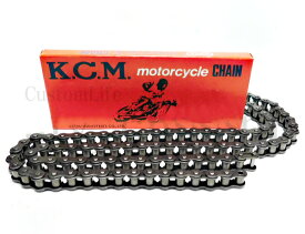 KCM 420-100L ドライブチェーン 【日本製】 420サイズ クリップ式 C50/カブ50/CL50/ジャズ/マグナ50/CD90/V50/メイト/YSR50/KSR110