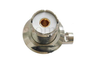 L型コネクター M接栓 M型 海外製ネジピッチ対応 5D同軸用 アンテナ 取付け 5DMLJ デコトラ CB無線 アートトラック ダンプ 軽トラ