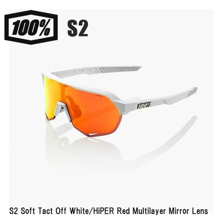 楽天市場】100% ワンハンドレッド S2 Soft Tact Off White/HiPER Red 