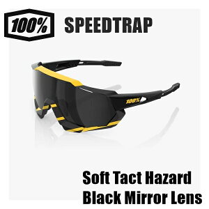 100% ワンハンドレッド SPEEDTRAP Soft Tact Hazard Black Mirror Lens サングラス スポーツ 自転車 野球