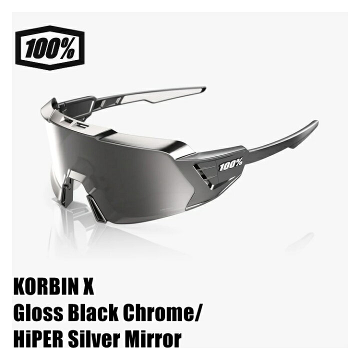 楽天市場】100% ワンハンドレッド KORBIN X Gloss Black Chrome/HiPER 