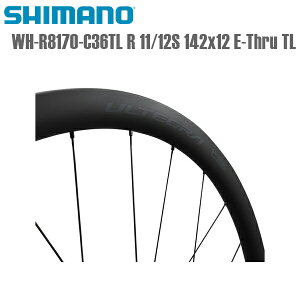 SHIMANO �V�}�m �z�C�[�� WH-R8170-C36TL R 11/12S 142x12 E-Thru TL �V�}�m(���[�h�z�C�[��) ���g�z�C�[�� ���]��