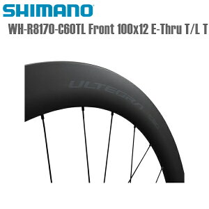 SHIMANO �V�}�m �z�C�[�� WH-R8170-C60TL Front 100x12 E-Thru T/L T �V�}�m(���[�h�z�C�[��) ���g�z�C�[�� ���]��