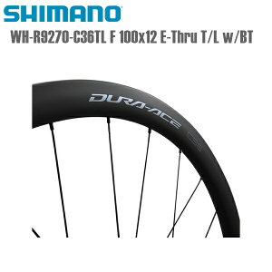 SHIMANO �V�}�m �z�C�[�� WH-R9270-C36TL F 100x12 E-Thru T/L w/BT �V�}�m(���[�h�z�C�[��) ���g�z�C�[�� ���]��