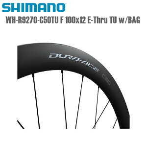 SHIMANO �V�}�m �z�C�[�� WH-R9270-C50TU F 100x12 E-Thru TU w/BAG �V�}�m(���[�h�z�C�[��) ���g�z�C�[�� ���]��