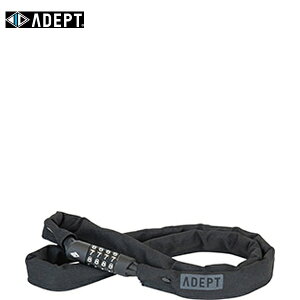 ADEPT アデプト C311 JET BLK LKW25708 自転車 鍵 ロック カギ