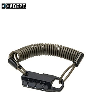 ADEPT アデプト M318 BLK LKW30500 自転車 鍵 ロック カギ