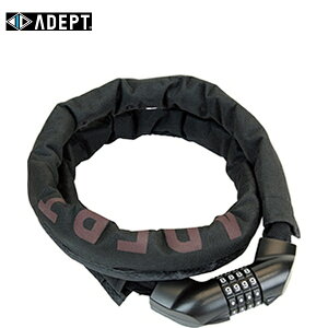 ADEPT アデプト シェッド/C 1411A BLK LKW31600 自転車 鍵 ロック カギ