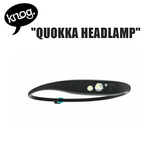 KNOG �m�O QUOKKA HEADLAMP BLACK �w�b�h���C�g �i�C�g���� �g���C������