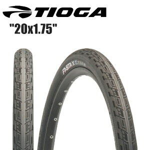 TIOGA �^�C�I�K �t�@�X�gR X 20x1.75 TIR28804 BMX�^�C�� ���a��