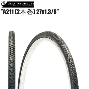 GIZAPRODUCTS MUv_Nc A211 (2{) 27x1.3/8 BLK TIS04102