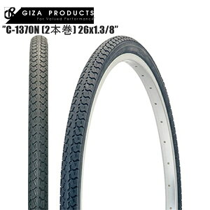 GIZAPRODUCTS MUv_Nc C-1370N (2{) 26x1.3/8 BLK TIS04401