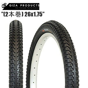 GIZAPRODUCTS MUv_Nc vbs[ (2{) 26x1.75 BLK TIS04706