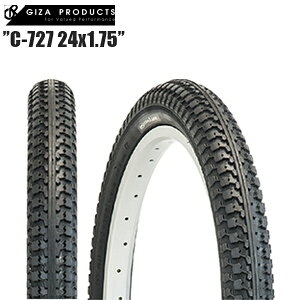 GIZAPRODUCTS MUv_Nc C-727 24x1.75 BLK TIR27006