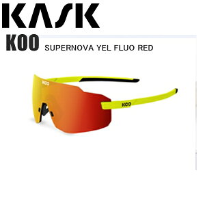 KASK �J�X�N KOO �N�[ SUPERNOVA YEL FLUO RED �X�|�[�c�T���O���X ���]��