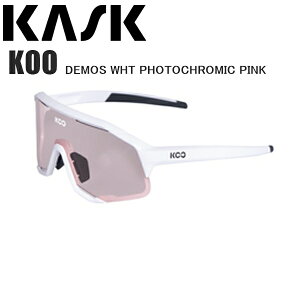 KASK �J�X�N KOO �N�[ DEMOS WHT PHOTOCHROMIC PINK �X�|�[�c�T���O���X ���]��