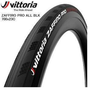 Vittoria rbgA ZAFFIRO PRO ALL BLK 700x23C UtB[ N`[^C ]