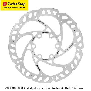 SWISSSTOP XCXXgbv P100006100 Catalyst One Disc Rotor 6-Bolt 140mm ]ԗpfBXNu[L