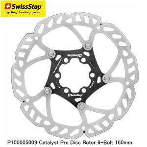 SWISSSTOP XCXXgbv P100005009 Catalyst Pro Disc Rotor 6-Bolt 160mm ]ԗpfBXNu[L