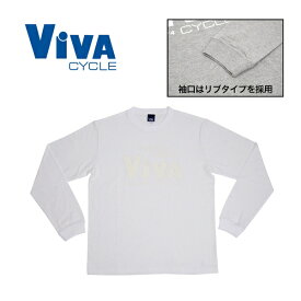 ViVA ビバ ViVA ロングTシャツ WH Mサイズ カジュアルサイクルウェア 自転車