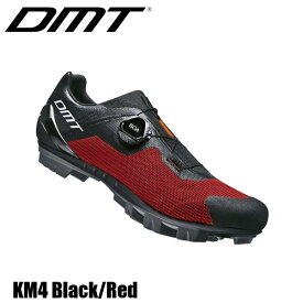 DMT ディーエムティー シューズ KM4 Black/Red 自転車 シューズ 靴