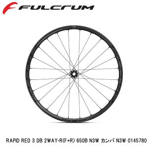 FULCRUM tN RAPID RED 3 DB 2WAY-R(F+R) 650B N3W Jp N3W 0145780 ] gzC[ fBXNu[Lp
