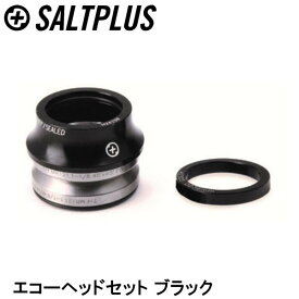 SALTPLUS ソルトプラス エコーヘッドセット ブラック 自転車 ヘッドパーツ
