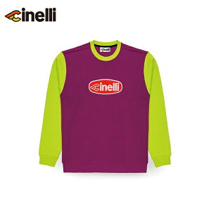 cinelli `l CREWNECK OVAL PURPLE&GREEN XEFbg  JWATCNEFA ]