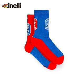 cinelli `l SOCKS OVAL RED-BLUE TCN\bNX C X|[c\bNX ]