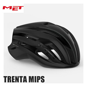 MET ���b�g TRENTA MIPS Black/Matt Glossy �g�����^�~�b�v�X ���]�� �w�����b�g ���[�h�o�C�N
