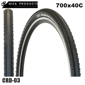 GIZAPRODUCTS MUv_Nc TIR39500 CRD-03 700x40C BLK OxpIt[h^C