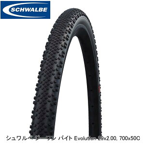 SCHWALBE Vx Vx W[ oCg Evolution 29x2.00 700x50C 50-622 ubN SW-11601098.01 OxpIt[h^C