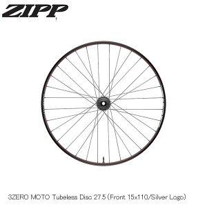 ZIPP Wbv 3ZERO MOTO Tubeless Disc 27.5 (Front 15x110/Silver Logo) gzC[[hANXoCNp