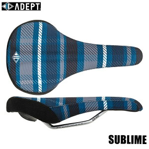 ADEPT アデプト SUBLIME サブライム ネイビーチェック SDL35202 自転車用 サドル