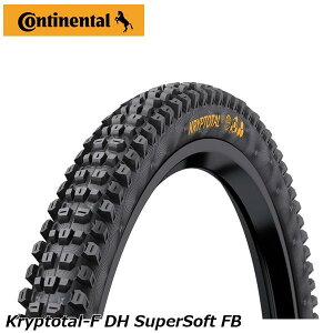 CONTINENTAL コンチネンタル Kryptotal-F DH SuperSoft FB マウンテンバイク用オフロードタイヤ