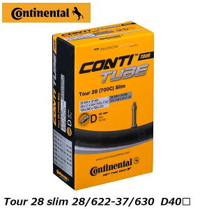 CONTINENTAL �R���`�l���^�� Tour 28 slim 28/622-37/630 D40 ���]�� �C���i�[�`���[�u