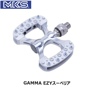 MKS ミカシマ 三ヶ島製作所 ガンマ(GAMMA) EZYスーペリア ペダル シルバー 自転車 フラットペダル