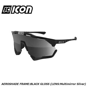 SCICONSPORTS �V�[�R�� SCICON SPORTS AEROSHADE FRAME:BLACK GLOSS (LENS:Multimirror Silver) �X�|�[�c�T���O���X