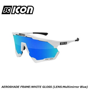 SCICONSPORTS �V�[�R�� SCICON SPORTS AEROSHADE FRAME:WHITE GLOSS (LENS:Multimirror Blue) �X�|�[�c�T���O���X