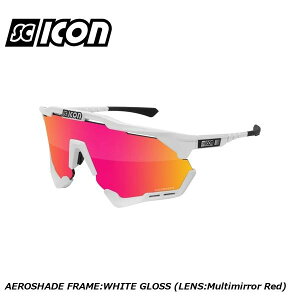 SCICONSPORTS �V�[�R�� SCICON SPORTS AEROSHADE FRAME:WHITE GLOSS (LENS:Multimirror Red) �X�|�[�c�T���O���X