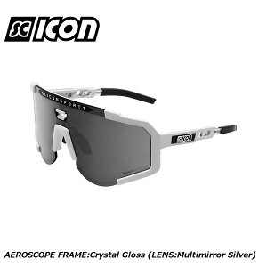 SCICONSPORTS �V�[�R�� SCICON SPORTS AEROSCOPE FRAME:Crystal Gloss (LENS:Multimirror Silver) �X�|�[�c�T���O���X