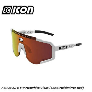 SCICONSPORTS �V�[�R�� SCICON SPORTS AEROSCOPE FRAME:White Gloss (LENS:Multimirror Red) �X�|�[�c�T���O���X