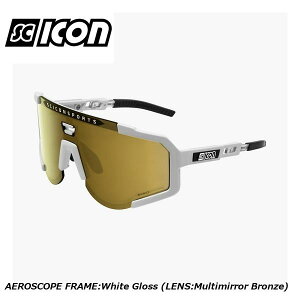 SCICONSPORTS �V�[�R�� SCICON SPORTS AEROSCOPE FRAME:White Gloss (LENS:Multimirror Bronze) �X�|�[�c�T���O���X